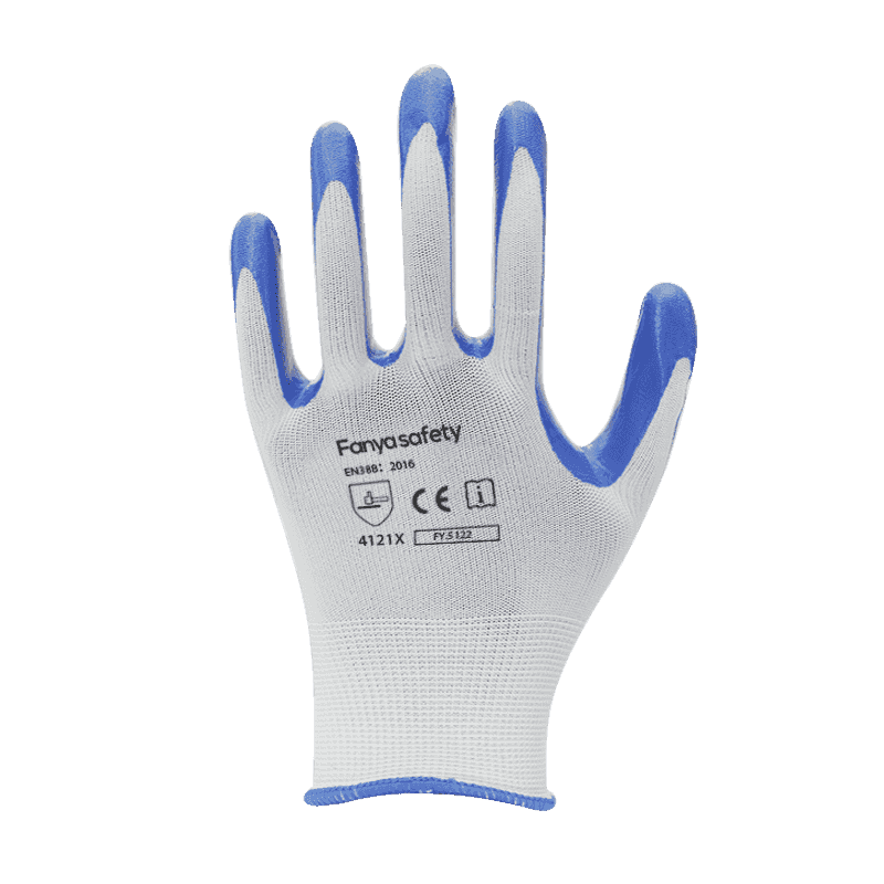 13G nylon bélés nitril bevonattal 13G nylon bélés nitril bevonattal